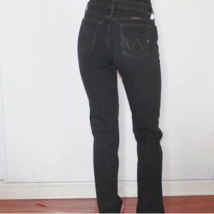 Vintage Black Wranglers Long!!